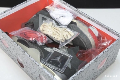 Hyperoad OF  'BRED' X JORDAN AIR 2020 4 RED BLACK 1008